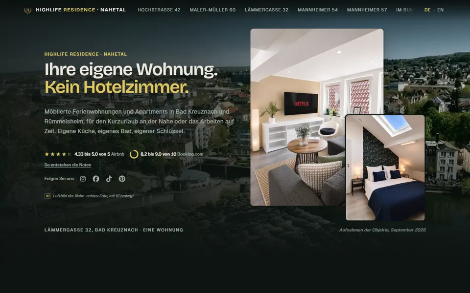 Startseite von Highlife Residence